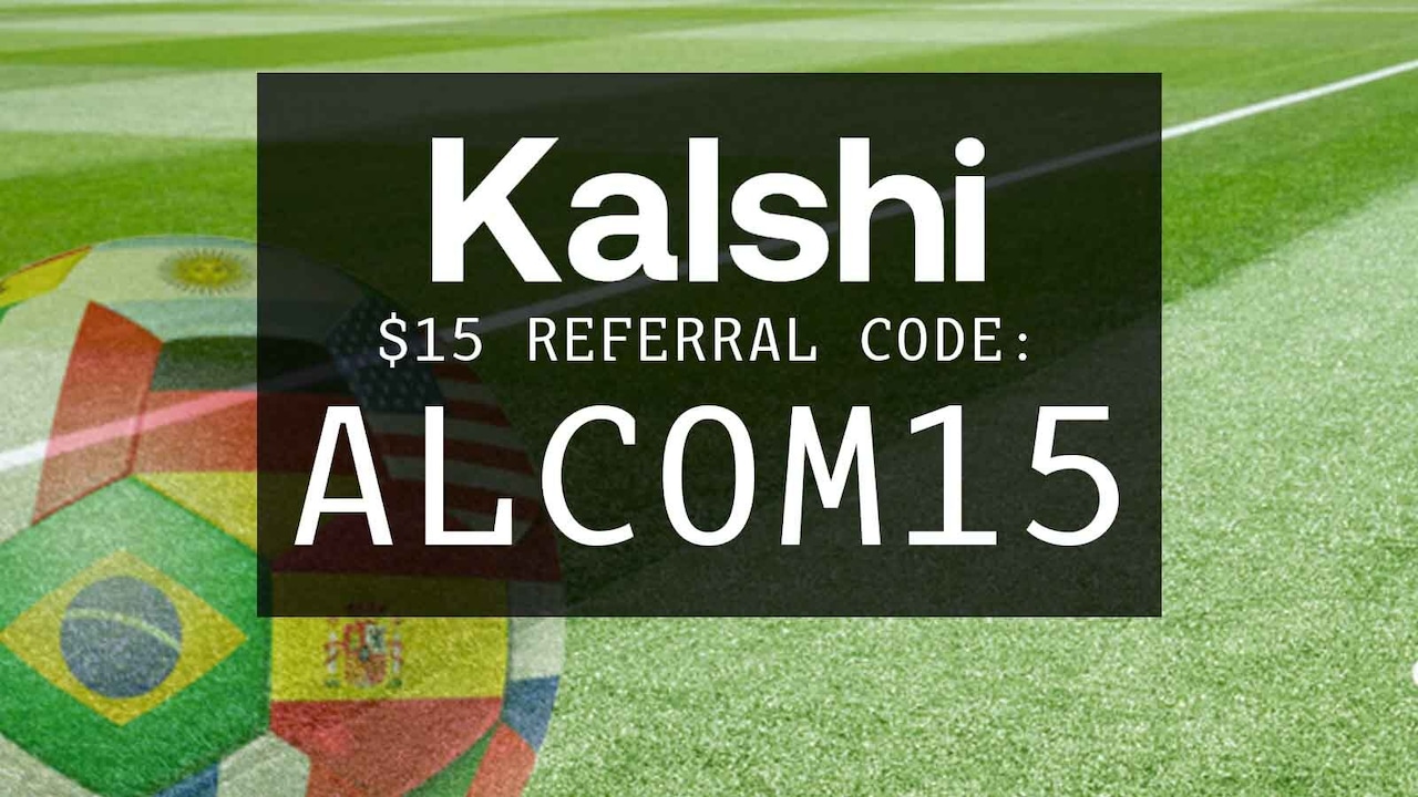 Kalshi referral code ALCOM15: Get a $15 bonus for England vs Panama